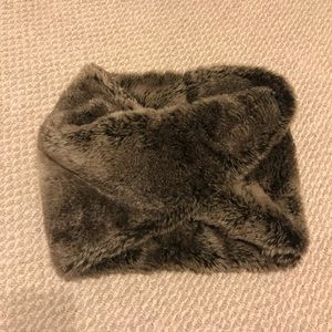 Ann Taylor Faux Fur Infinity Scarf